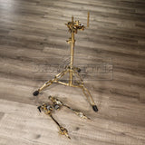DW 9000 Series Heavy Duty Double Cymbal Stand Gold