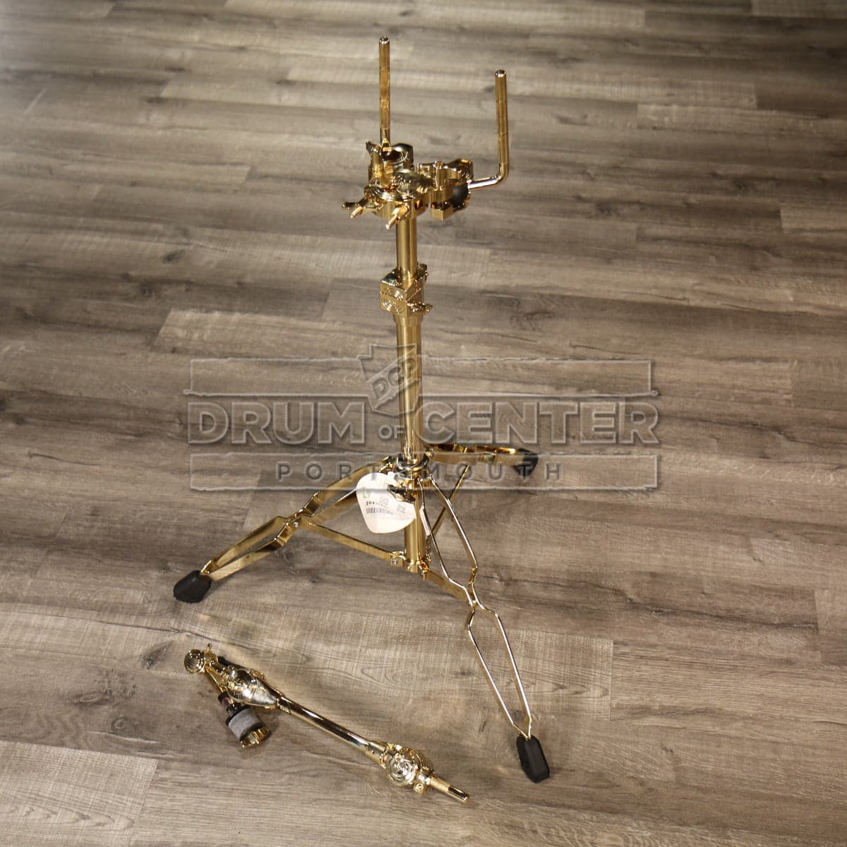 DW DWCP9999GD 9000 Series Heavy Duty Single Tom/Cymbal Stand Gold