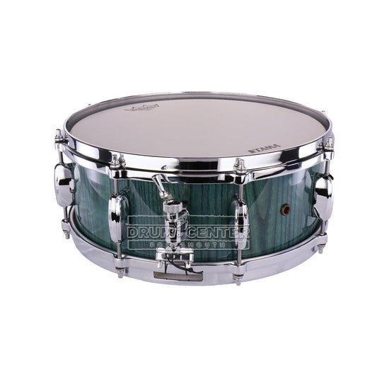 Tama Star Walnut Snare Drum 14x5.5 Light Indigo Japanese Chestnut