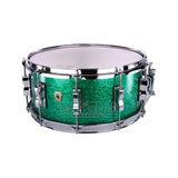 Ludwig Classic Maple Snare Drum 14x6.5 - Green Sparkle