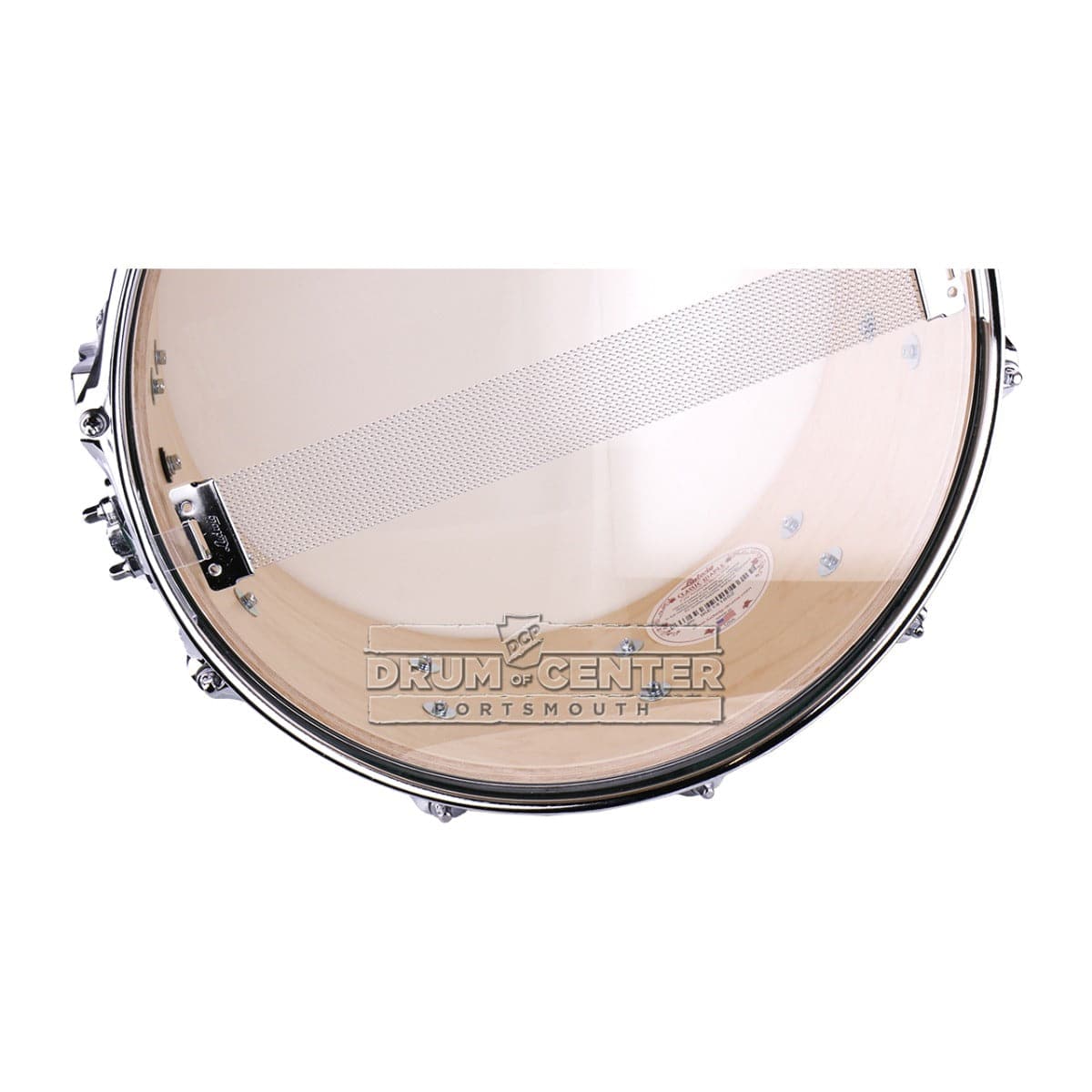 Ludwig Classic Maple Snare Drum 14x6.5 - Green Sparkle