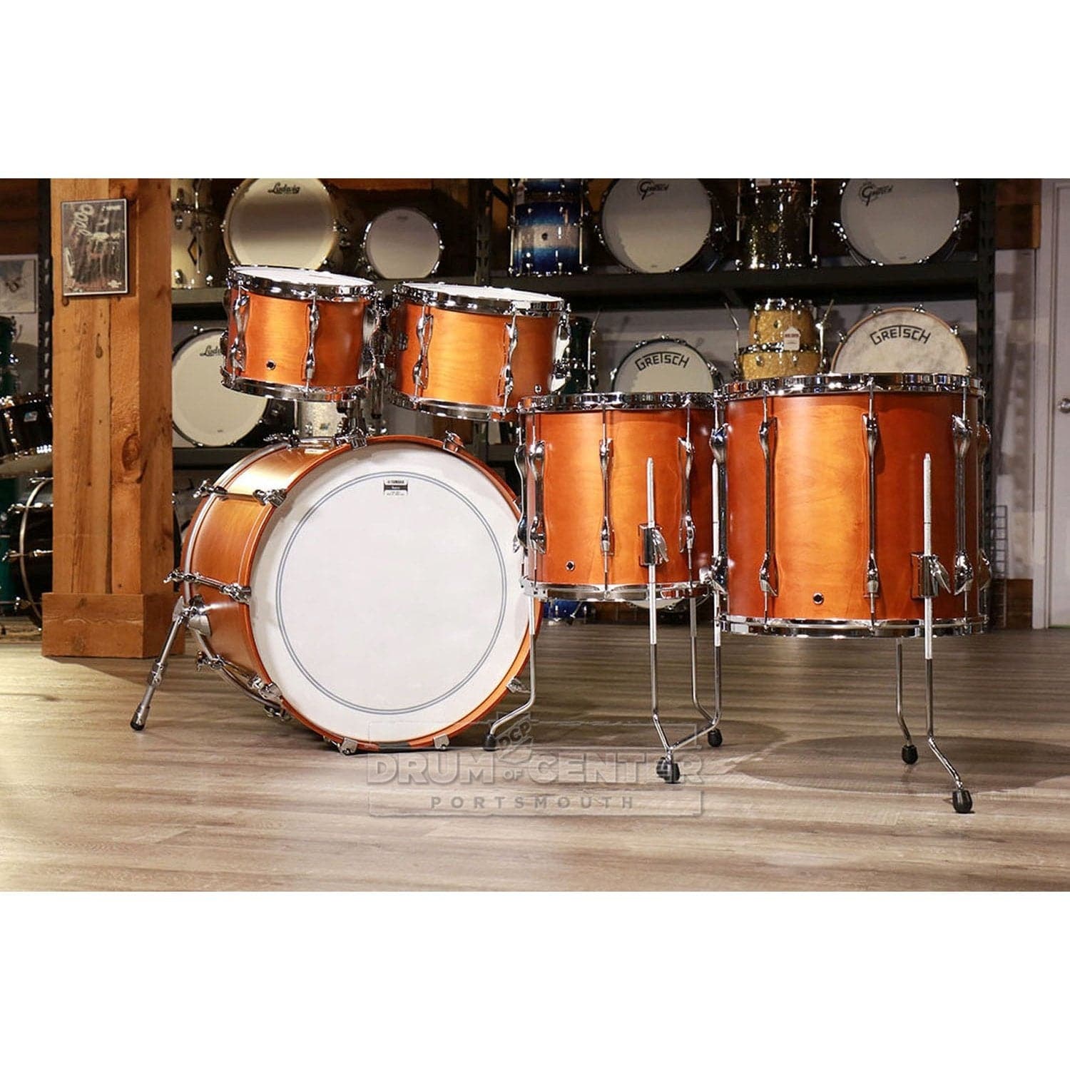 Yamaha Recording Custom 5pc Drum Set Real Wood