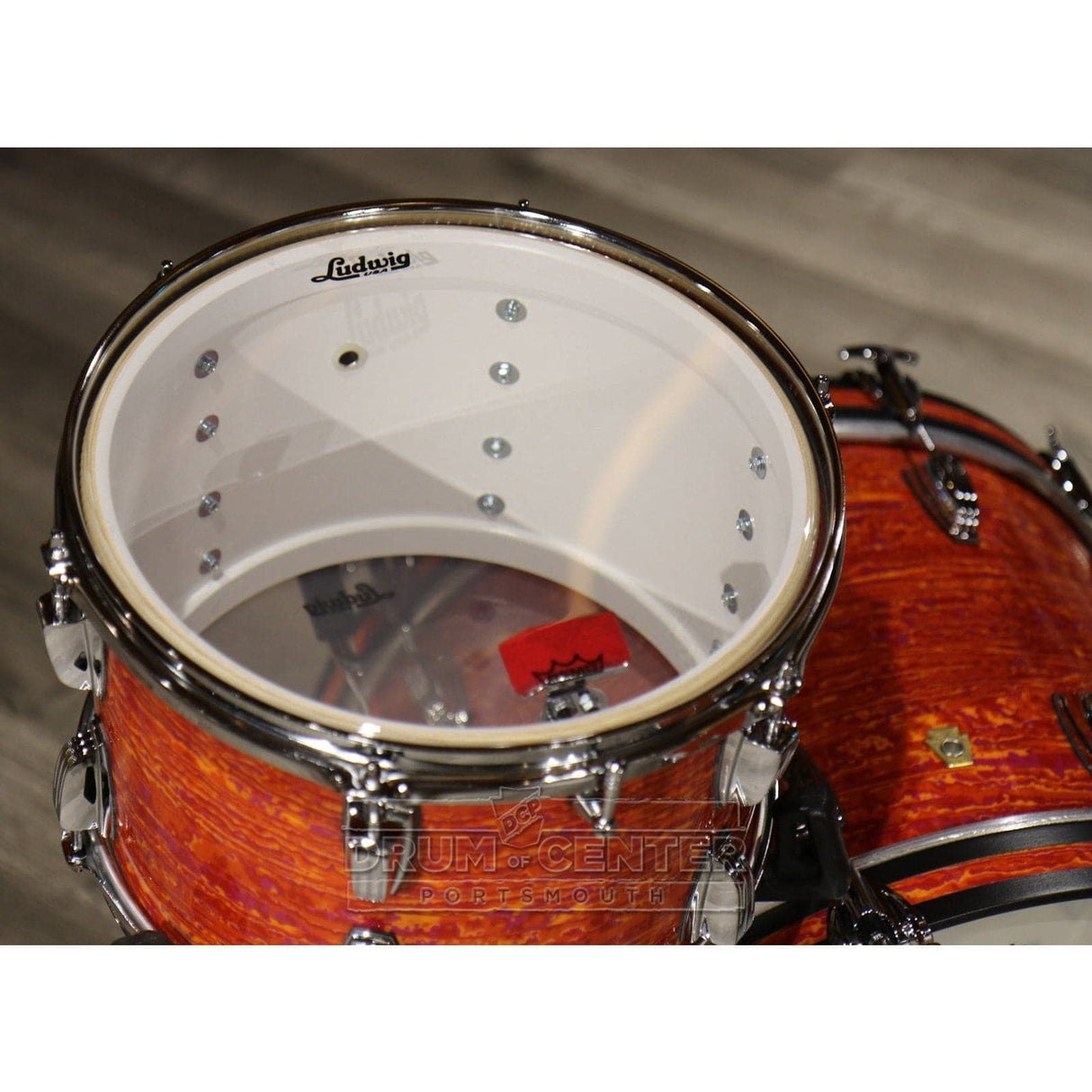 Ludwig Legacy Maple 3pc "Densmore" Drum Set Mod Orange