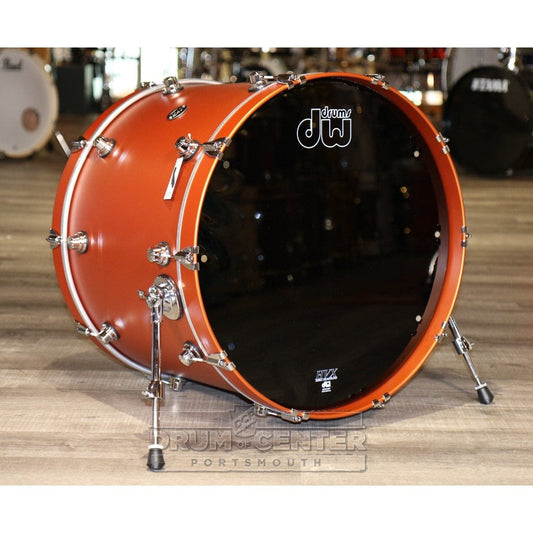 DW Performance Bass Drum 24x18 Hard Satin American Rust