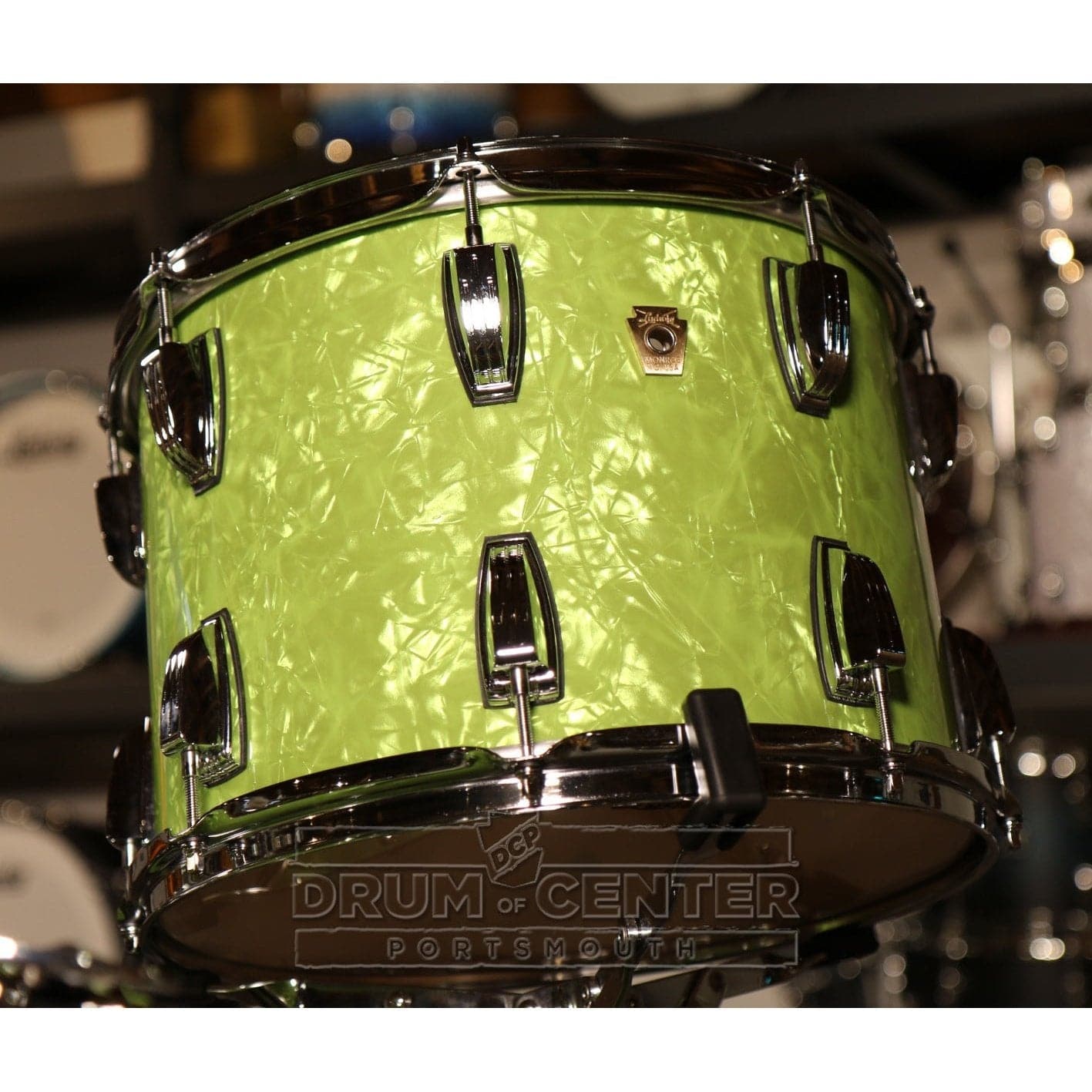 Ludwig Classic Maple 4pc Bonham Drum Set Emerald Pearl