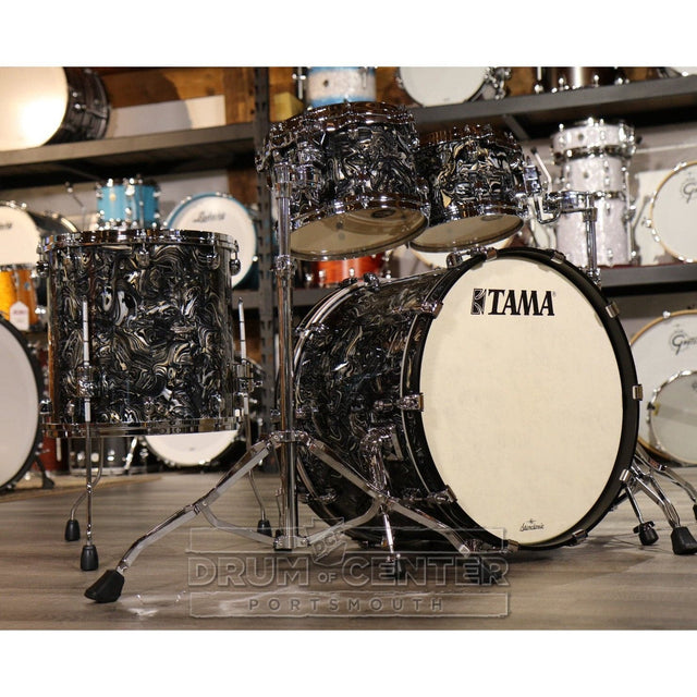 Tama MR42TZSCCL Starclassic Maple 4pc Drum Set Charcoal Swirl