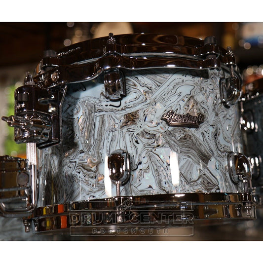 Tama Starclassic Maple 4pc Drum Set Sky Blue Swirl w/Chrome Hardware