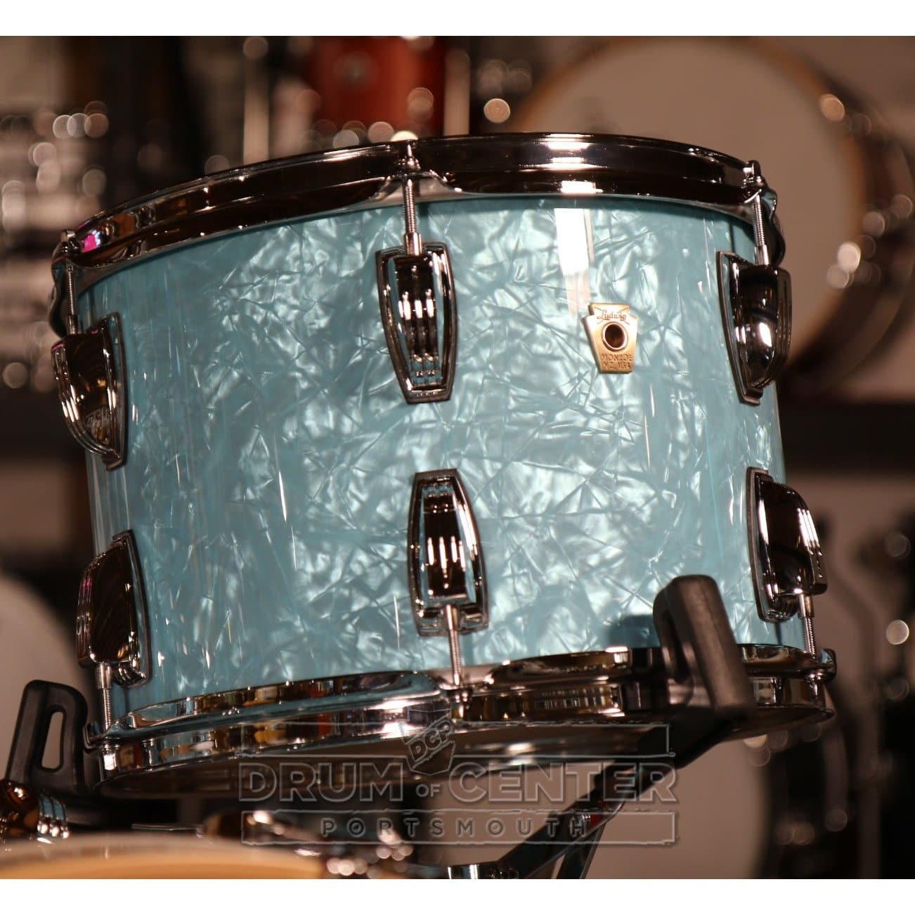 Ludwig Classic Maple 3pc Drum Set 22/13/16 Glacier Blue