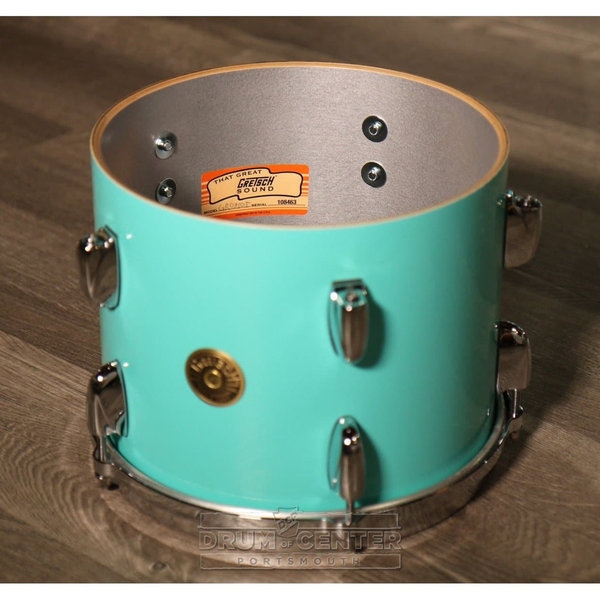 Gretsch USA Custom 5pc Drum Set Seafoam Green Gloss