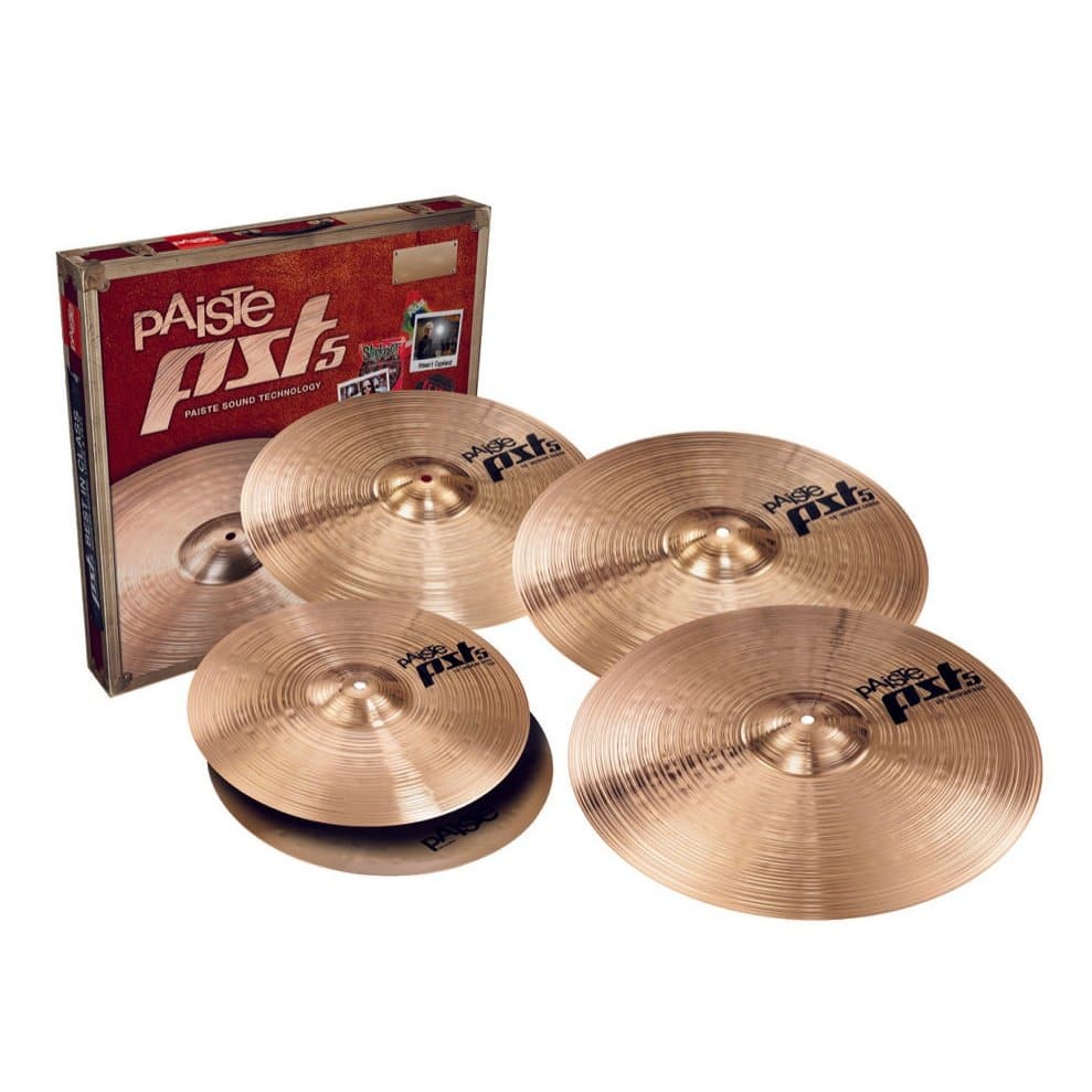 Paiste PST 5 Universal Cymbal Box Set w/ FREE Crash