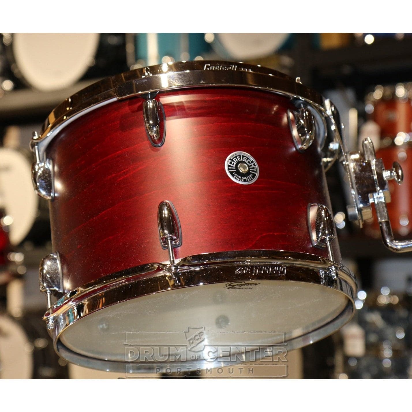 Gretsch Brooklyn 3pc Rock Drum Set Satin Cherry Red