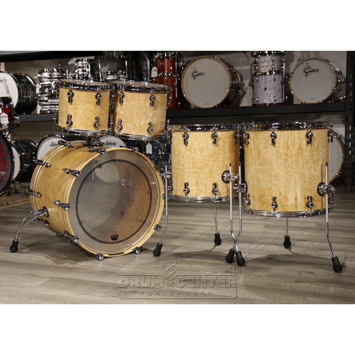 Sonor SQ2 Birch 5pc Drum Set Scandinavian Birch Semi Gloss | 1029341-2