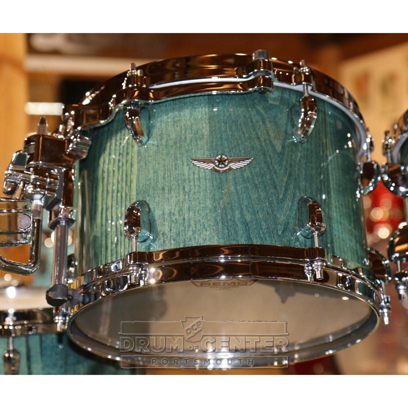 Tama Star Walnut 5pc Drum Set Light Indigo Japanese Chestnut