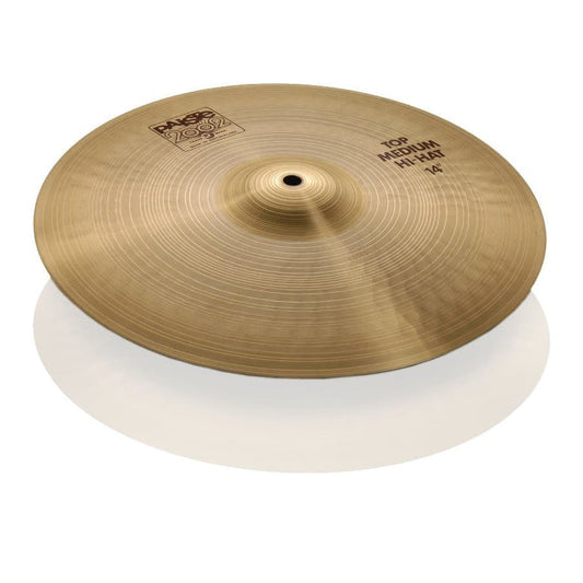 Paiste 2002 Medium Hi Hat Cymbal Top 14"