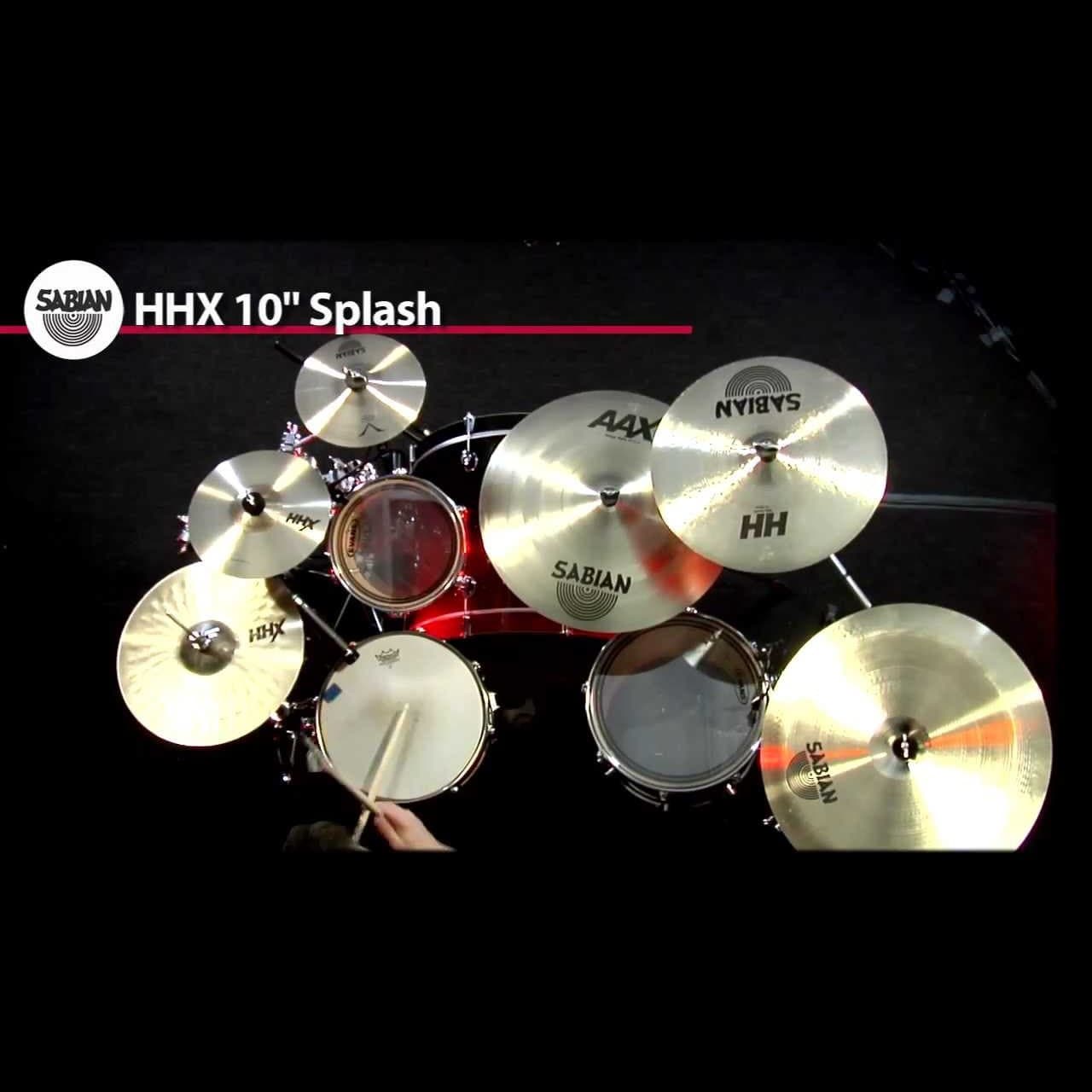 Sabian HHX Splash Cymbal 10