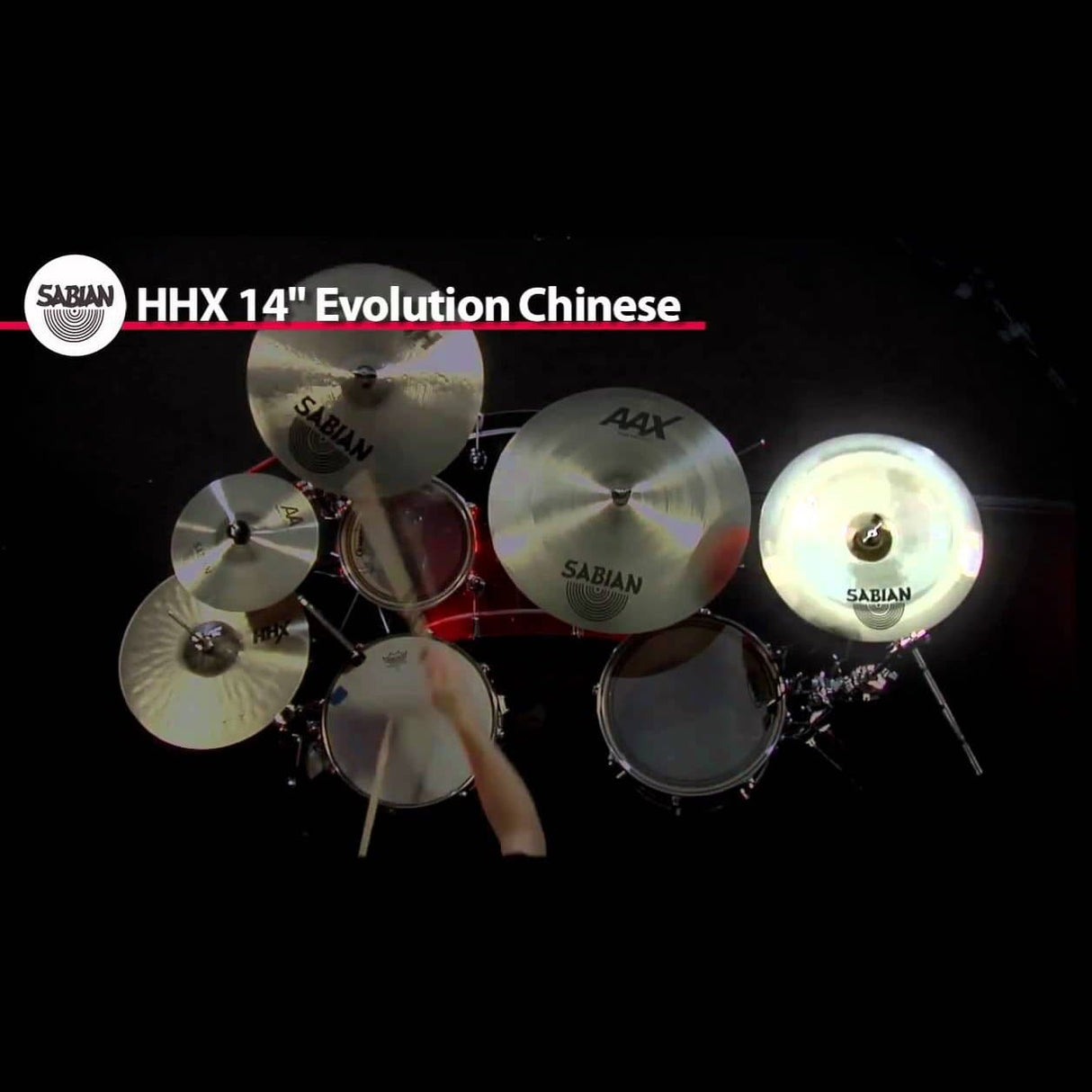 Sabian HHX Evolution Mini Chinese Cymbal 14" Brilliant