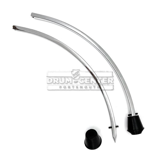 Danmar Ludwig Reproduction Curved Bass Drum Spurs for 22" and up