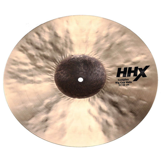 Sabian HHX Complex Medium Big Cup Hi Hat Cymbals 15"