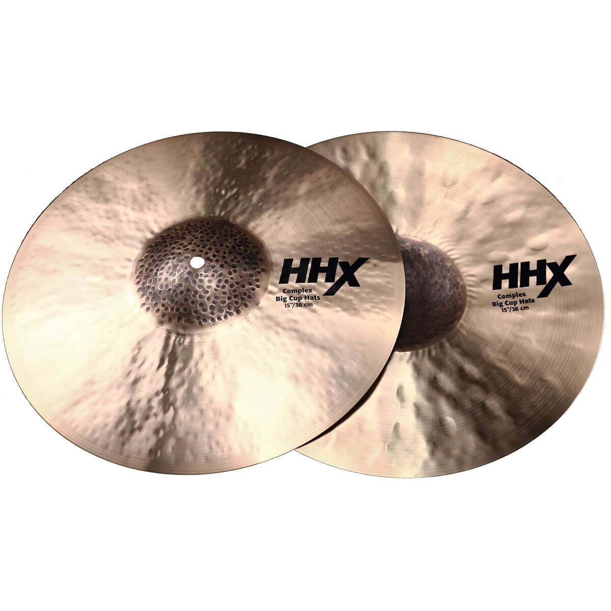 Sabian HHX Complex Medium Big Cup Hi Hat Cymbals 15"