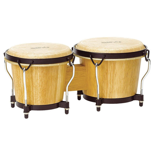 Tycoon Percussion Tycoon Ritmo Series Natural Bongo 6 & 7 Black Hardware