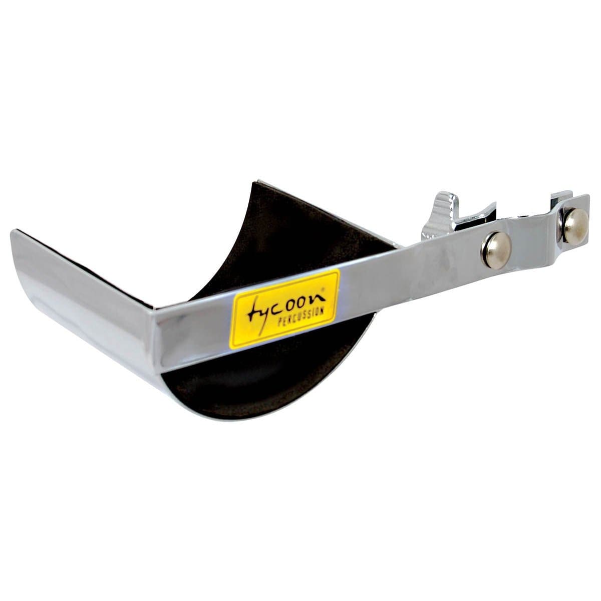Tycoon Percussion Mounted Cabasa Holder - Chrome