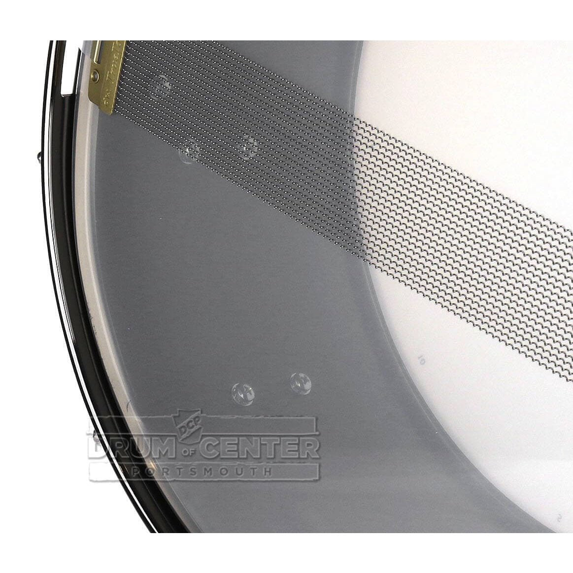 DW Collectors Series Satin Black Brass Snare Drum - 14x5.5 - Black Nickel Hardware