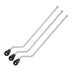 Lot De 3 Supports De Jambe Tom Chromés Pour Floor Tom – Pièces Détachées Batterie, Support Pied Tom Robustes En Alliage