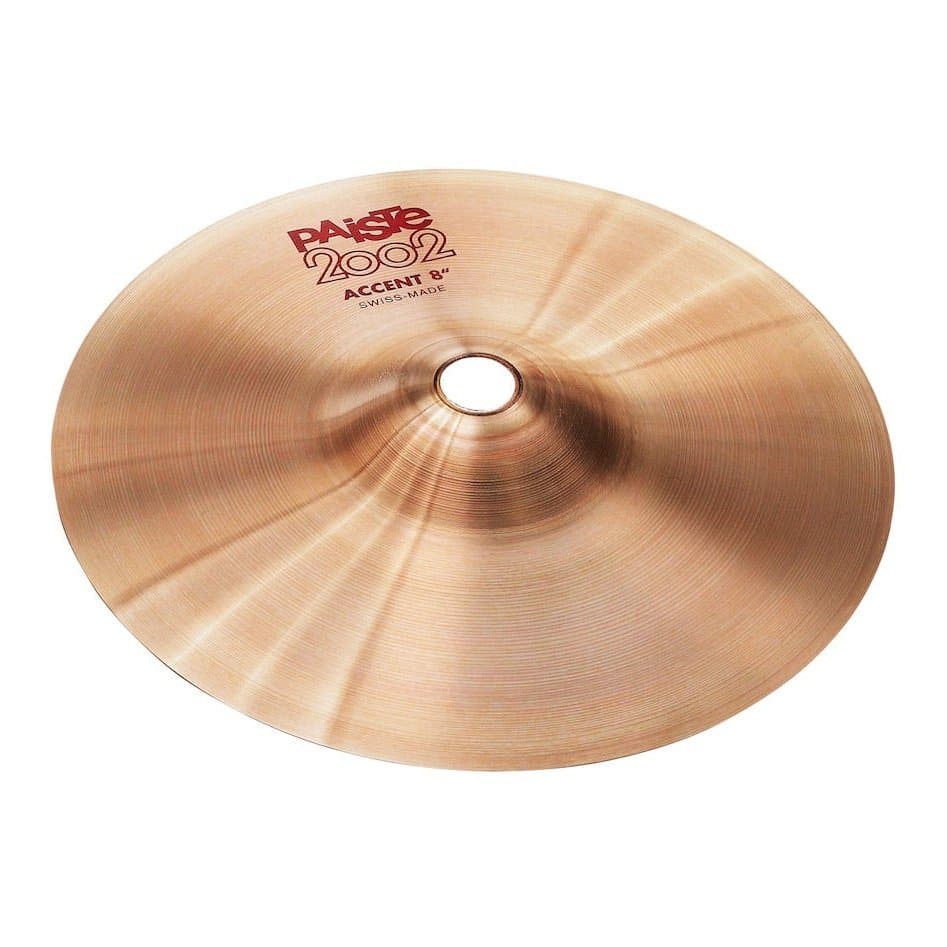 Paiste 2002 Accent Cymbal w/ Leather Strap 8"