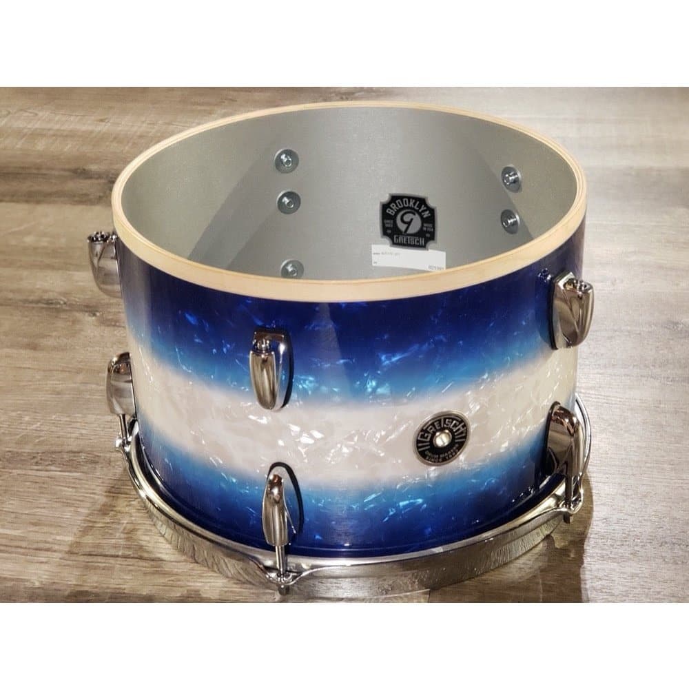 Gretsch Brooklyn 3pc Jazz Drum Set Blue Burst Pearl