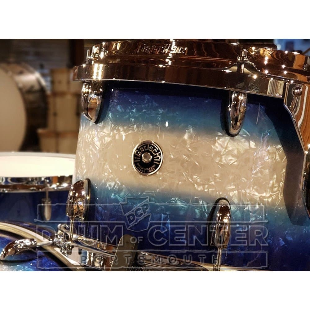 Gretsch Brooklyn 3pc Drum Set w/26BD Blue Burst Pearl