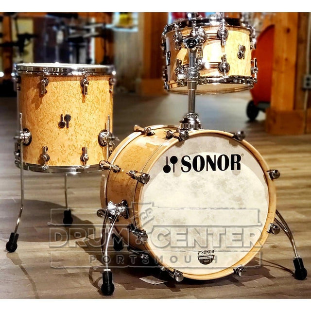 Sonor SQ2 3pc Jazz Drum Set - Maple w/Scandinavian Birch Veneer - Demo Model