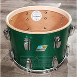 Ludwig Legacy Mahogany 4pc Bonham Drum Set Green Sparkle