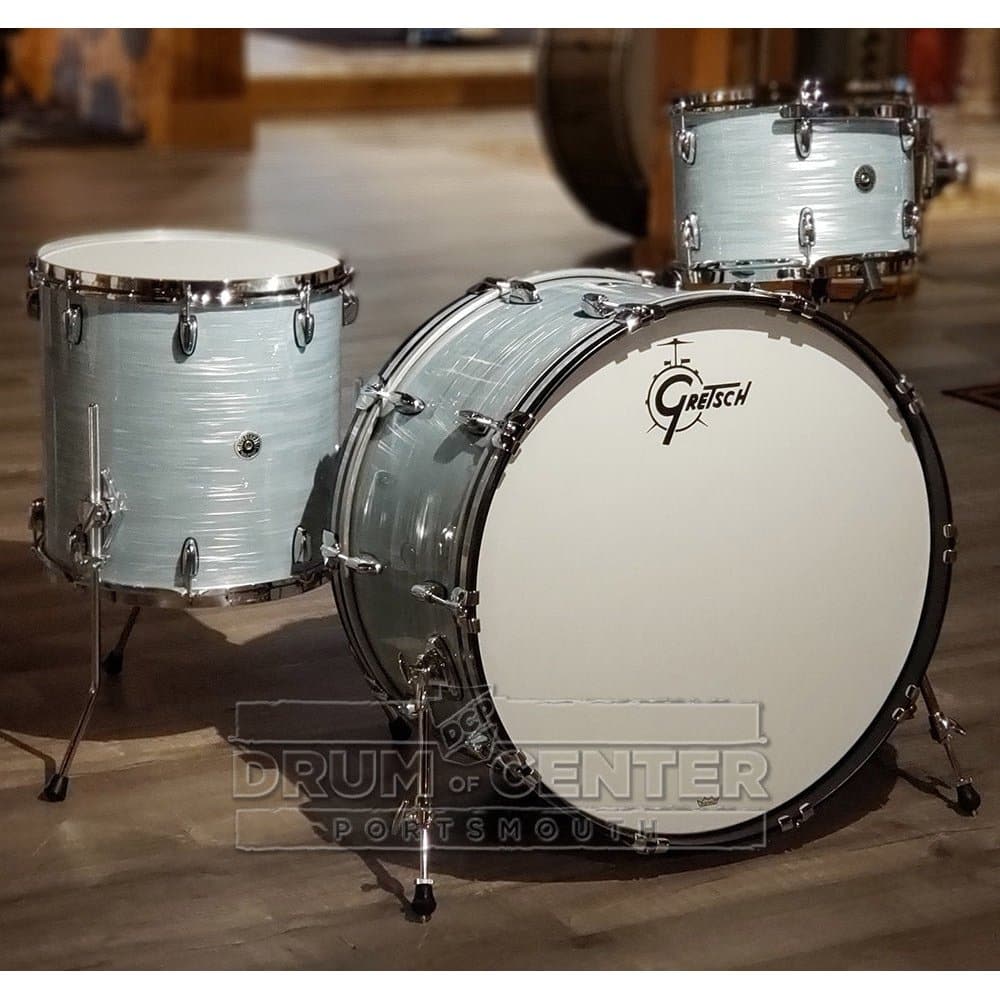 Gretsch Brooklyn 3pc Drum Set w/26BD Vintage Oyster White - DCP Exclusive!