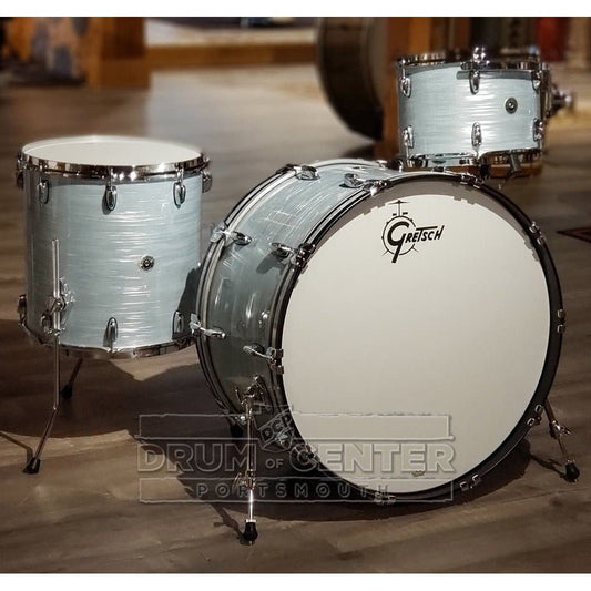 Gretsch Brooklyn 3pc Drum Set w/26BD Vintage Oyster White - DCP Exclusive!