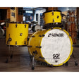 Sonor SQ2 3pc Medium Maple Drum Set - Solid Yellow Gloss w/Black Hardware