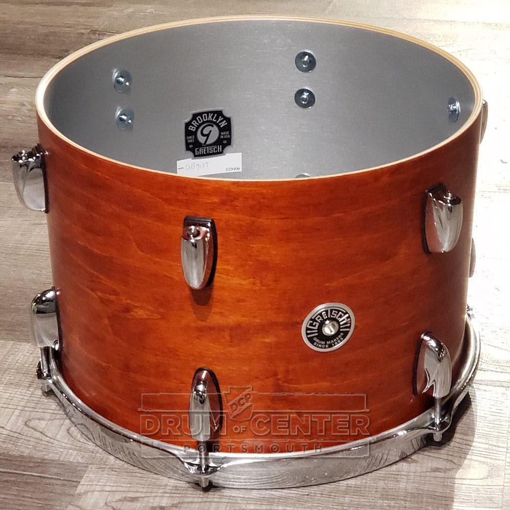 Gretsch Brooklyn 3pc Drum Set w/26BD Satin Burnt Orange