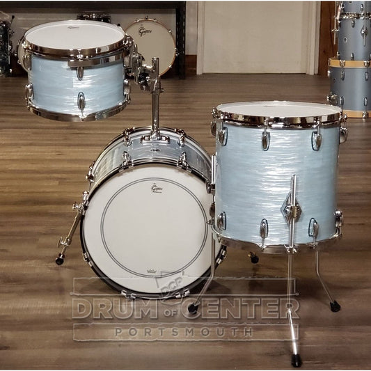 Gretsch Brooklyn 3pc Jazz Drum Set Vintage Oyster White