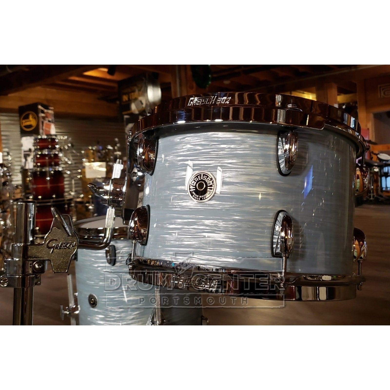 Gretsch Brooklyn 3pc Jazz Drum Set Vintage Oyster White