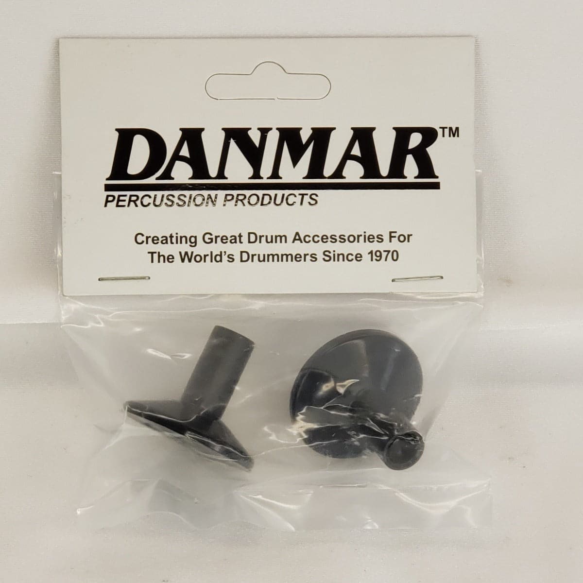 Danmar Cup Cymbal Sleeves 8mm Black 2pack
