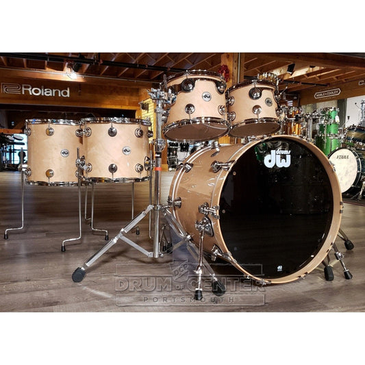 DW Collectors Pure Maple SSC 5pc Drum Set Natural Lacquer