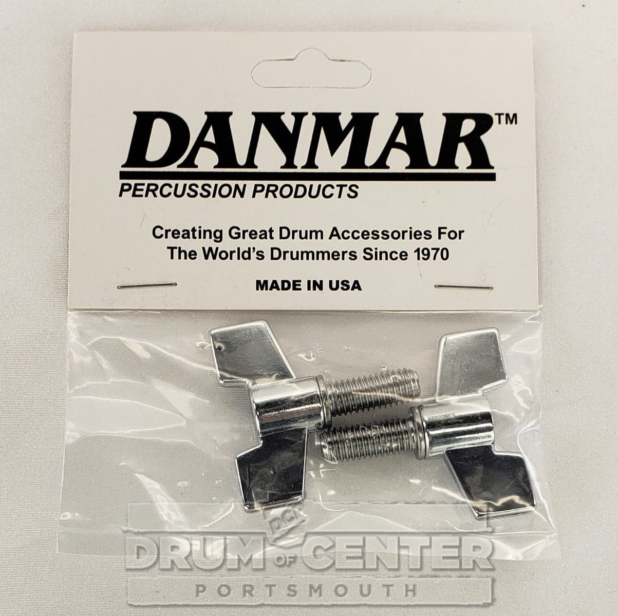 Danmar 8mm Wing Screw for Cymbal Stands 2pack