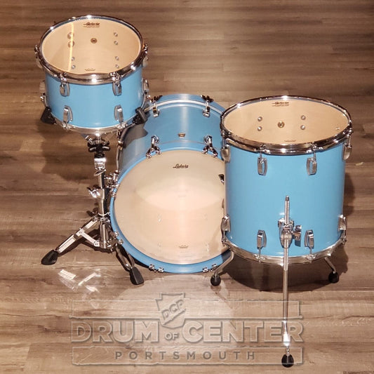 Ludwig Classic Maple Jazzette 3pc Drum Set Heritage Blue