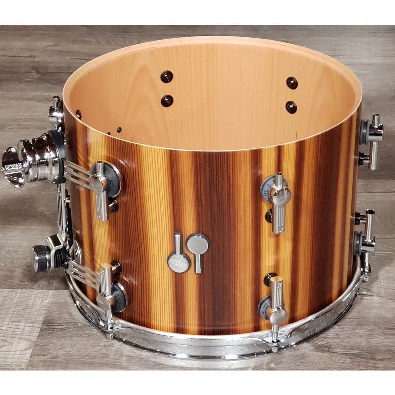 Sonor SQ2 4pc Heavy Beech Drum Set Smoked Larch Semi Gloss