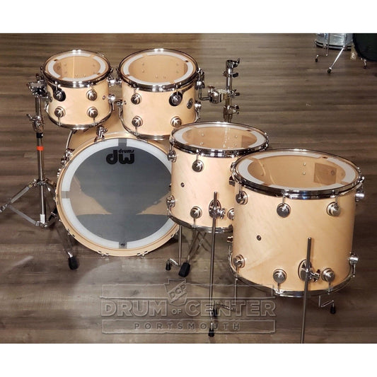 DW Collectors Pure Maple SSC 5pc Drum Set Natural Satin