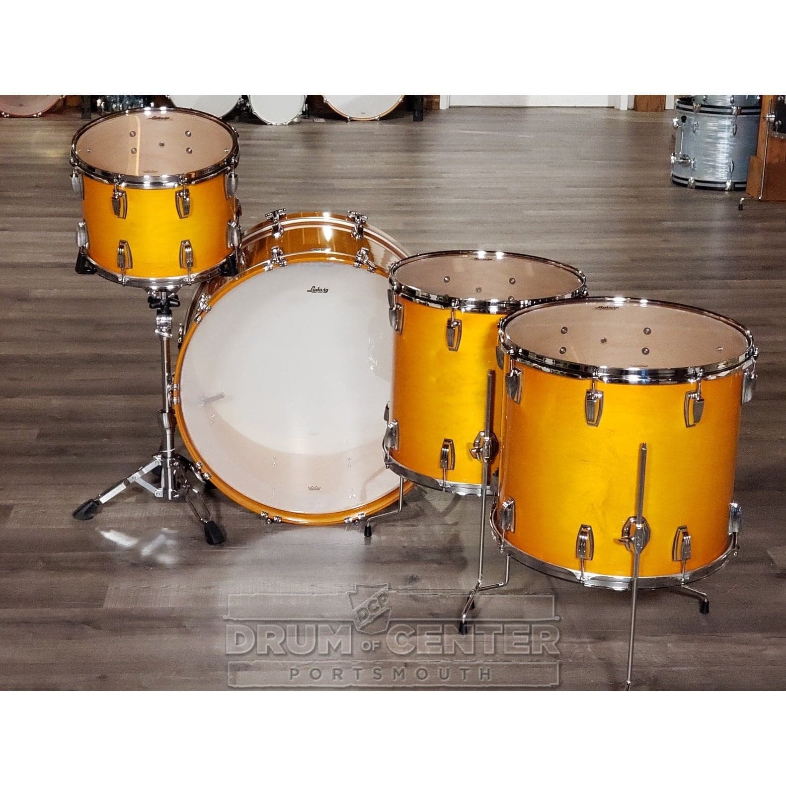 Ludwig Classic Maple 4pc Bonham Drum Set Golden Slumbers