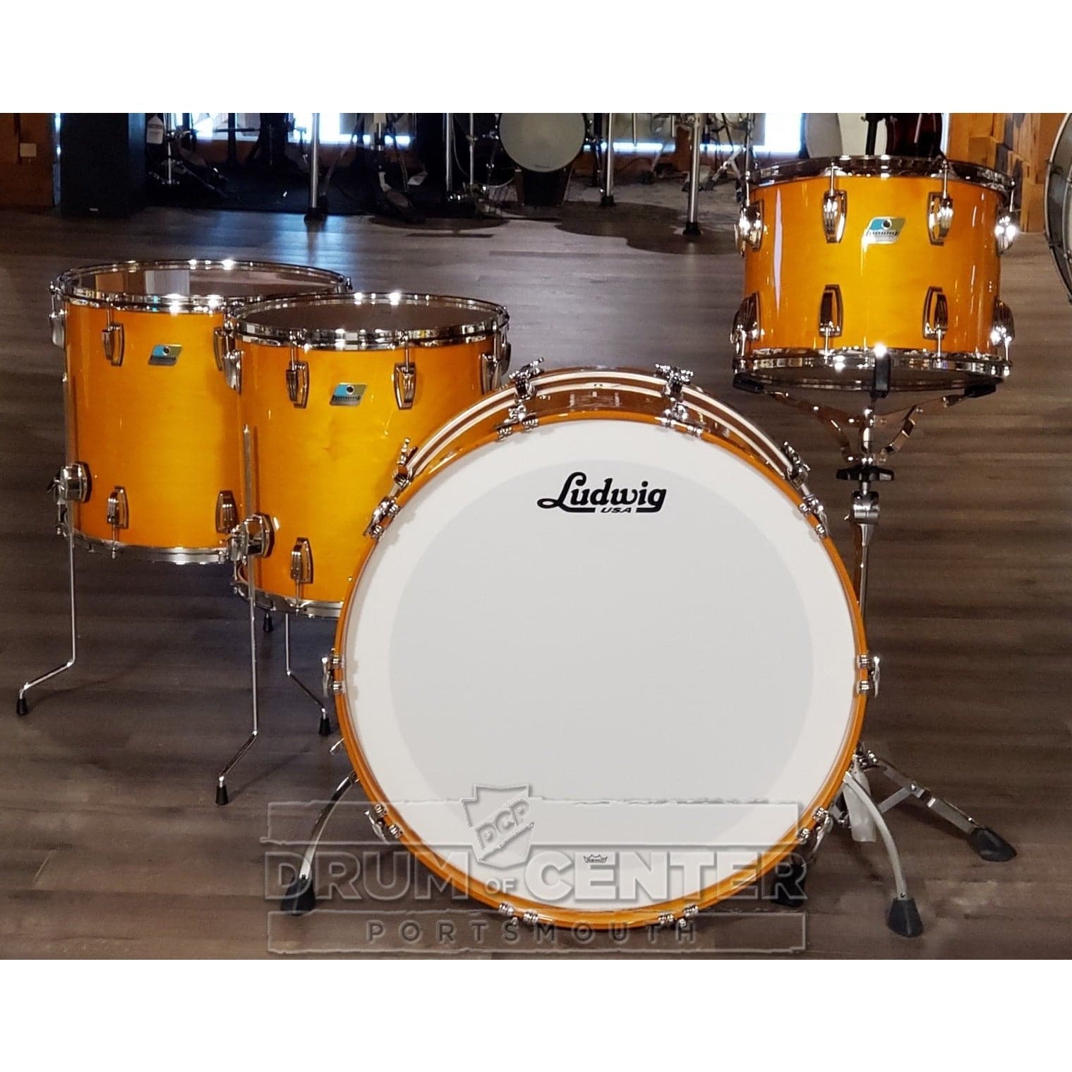 Ludwig Vintage John Bonham Drum Set 1977 Stainless Steel Drum For Sale  Plektrum