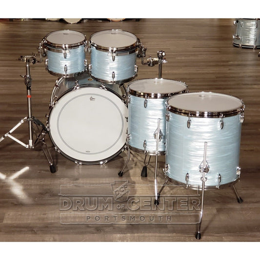 Gretsch USA Custom 5pc Drum Set Vintage Oyster White