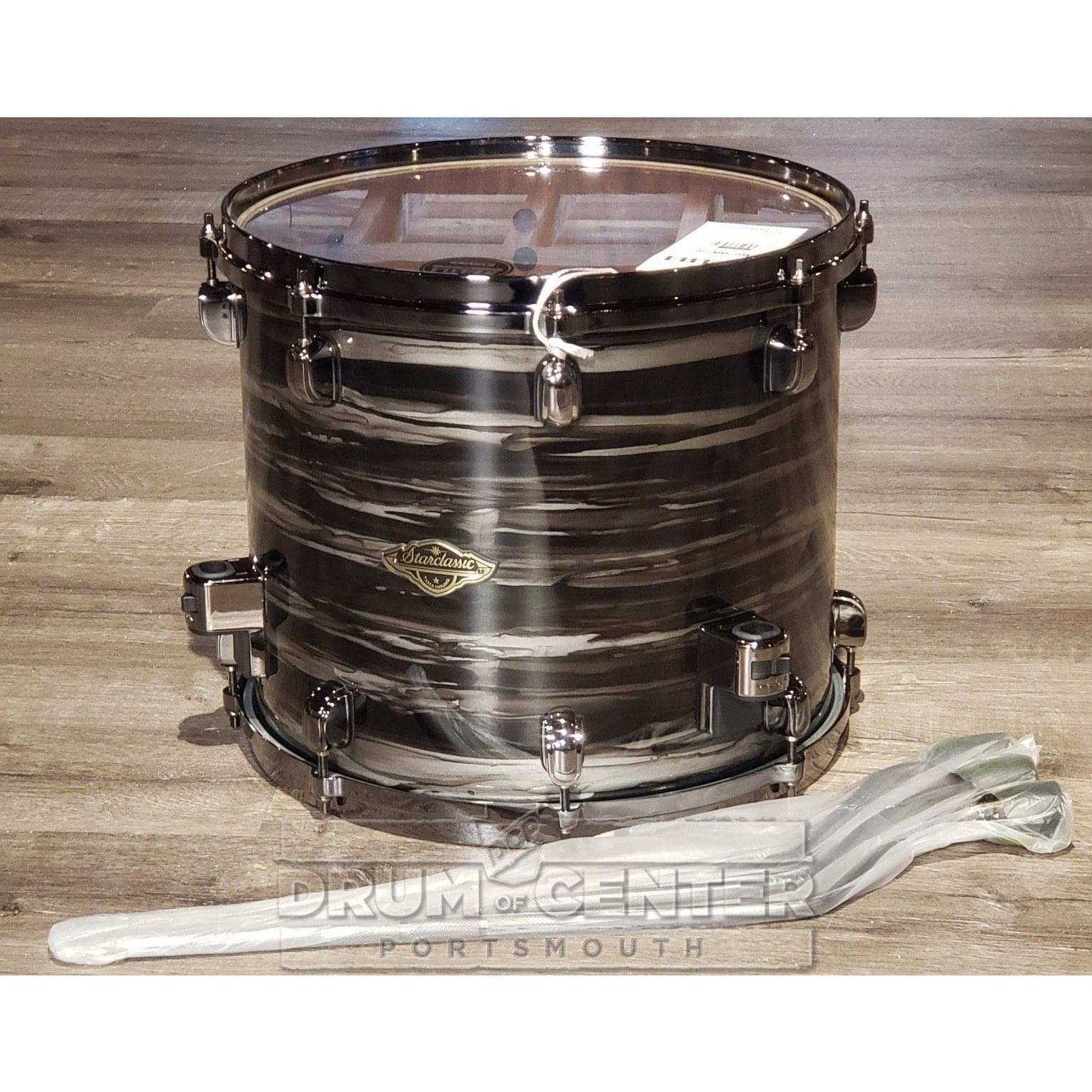 Tama Starclassic Walnut/Birch Floor Tom 14x12 Lacquered Charcoal Oyster