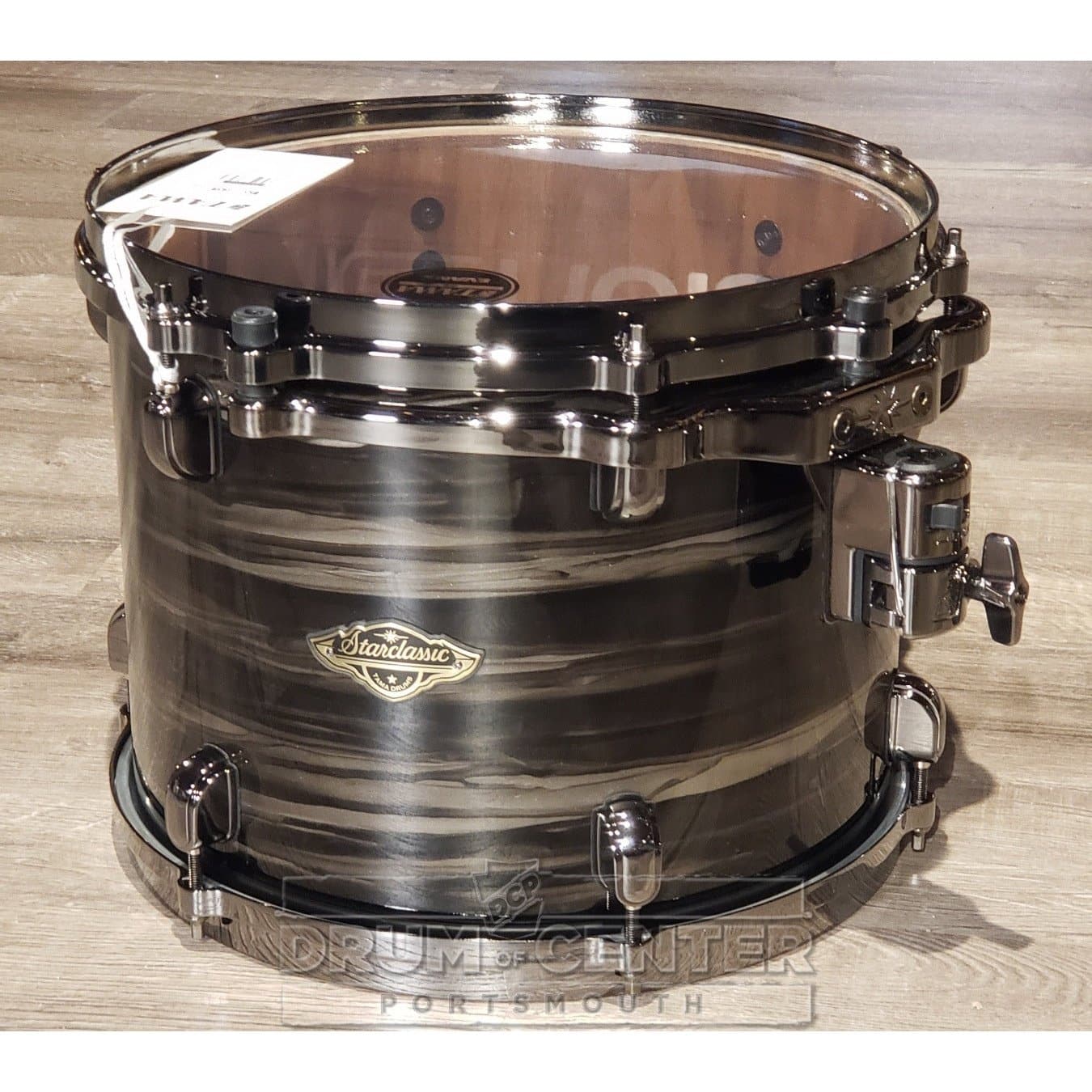 Tama Starclassic Walnut/Birch Rack Tom 13x10 Lacquered Charcoal Oyster
