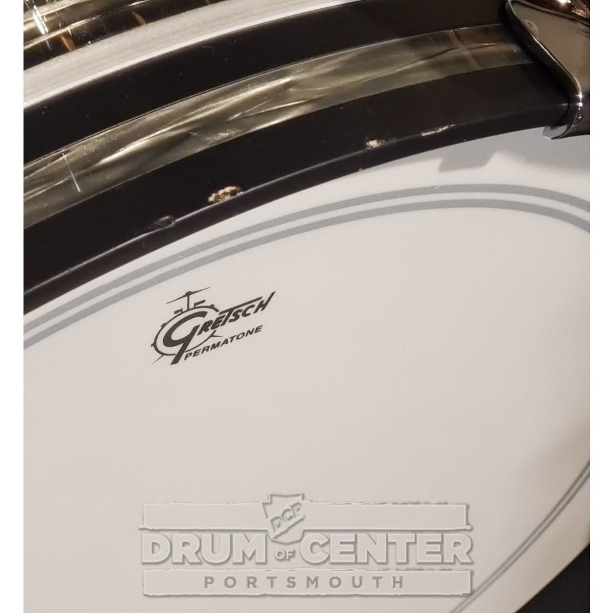 Gretsch Brooklyn 5pc Fusion Drum Set w/Double Tom Arm Grey Oyster